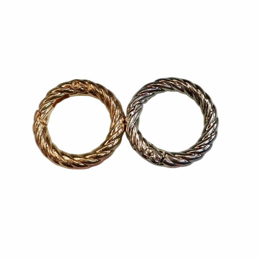 حلقة سهلة الفتح دائري مشرشر