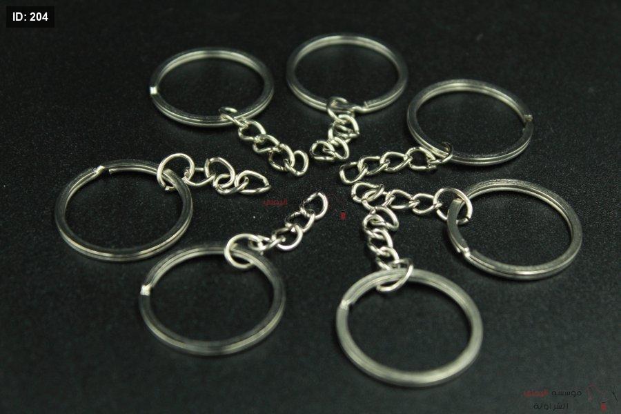 حلقة مادلية فضي