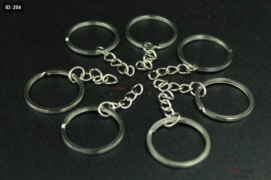 حلقة مادلية فضي